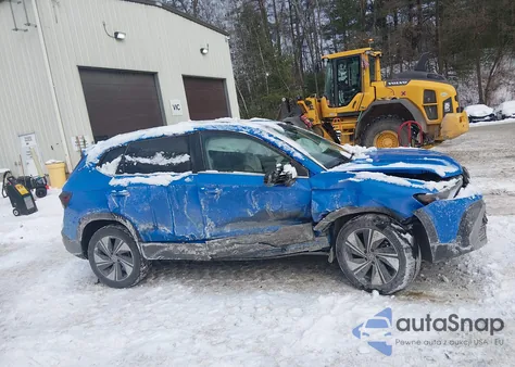 2025 Volkswagen Taos 1.5T Se from USA, damaged, VIN 3VVVC7B20SM060141
